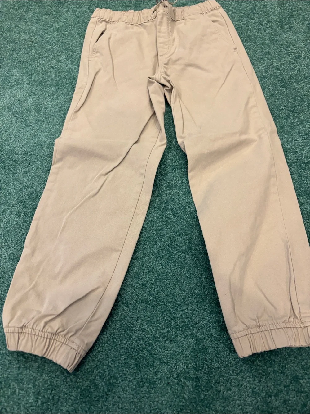 Gap Kids Boys Khaki Pull On Joggers‎ Like new